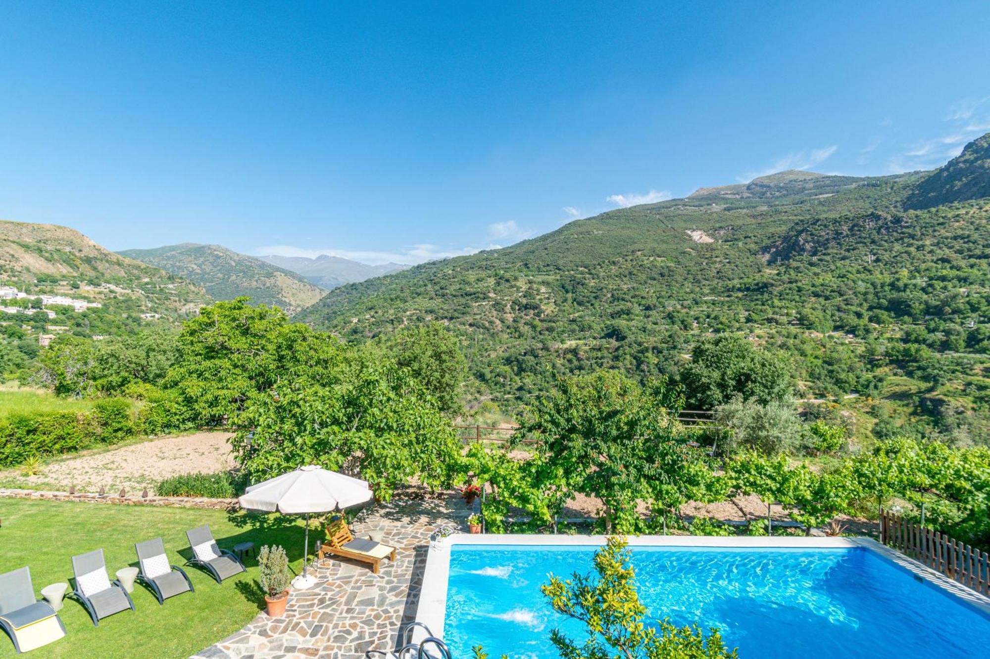 Casa Rural Olivillas Garden-Sierra Nevada Guejar-Sierra Εξωτερικό φωτογραφία
